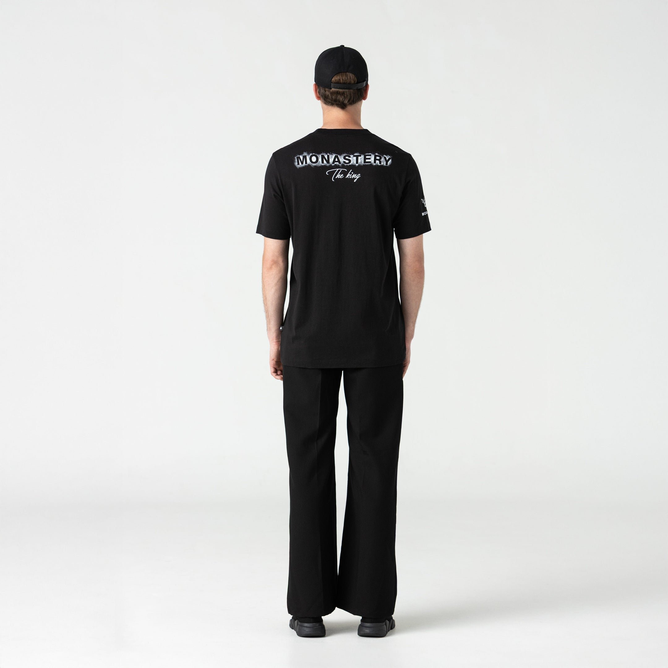 BRUNAR T-SHIRT MEN BLACK METEORITE