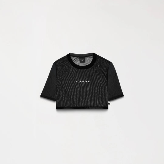 HAZEL CROP TOP WOMEN BLACK