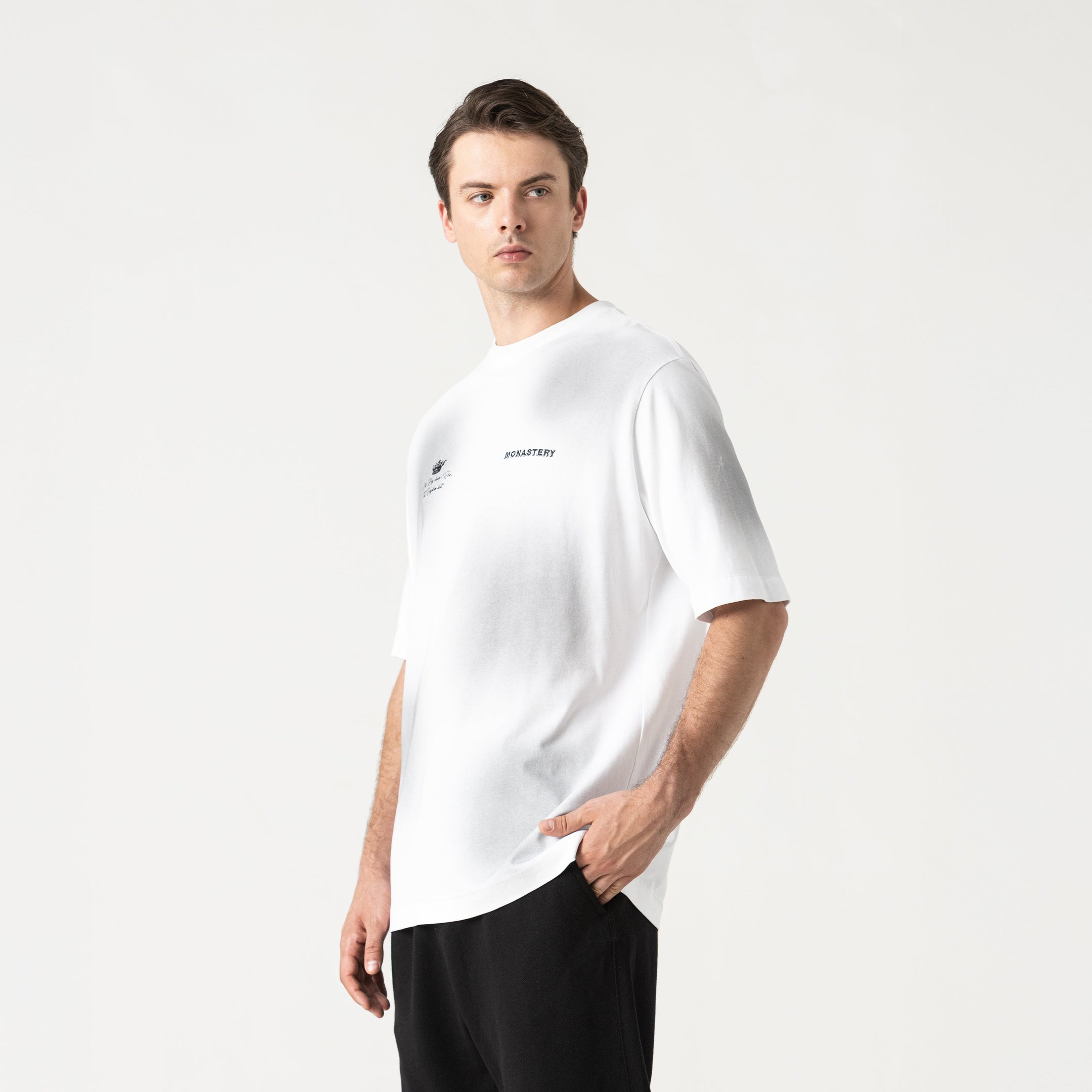 LOAN T-SHIRT OVERSIZED MEN WHITE
