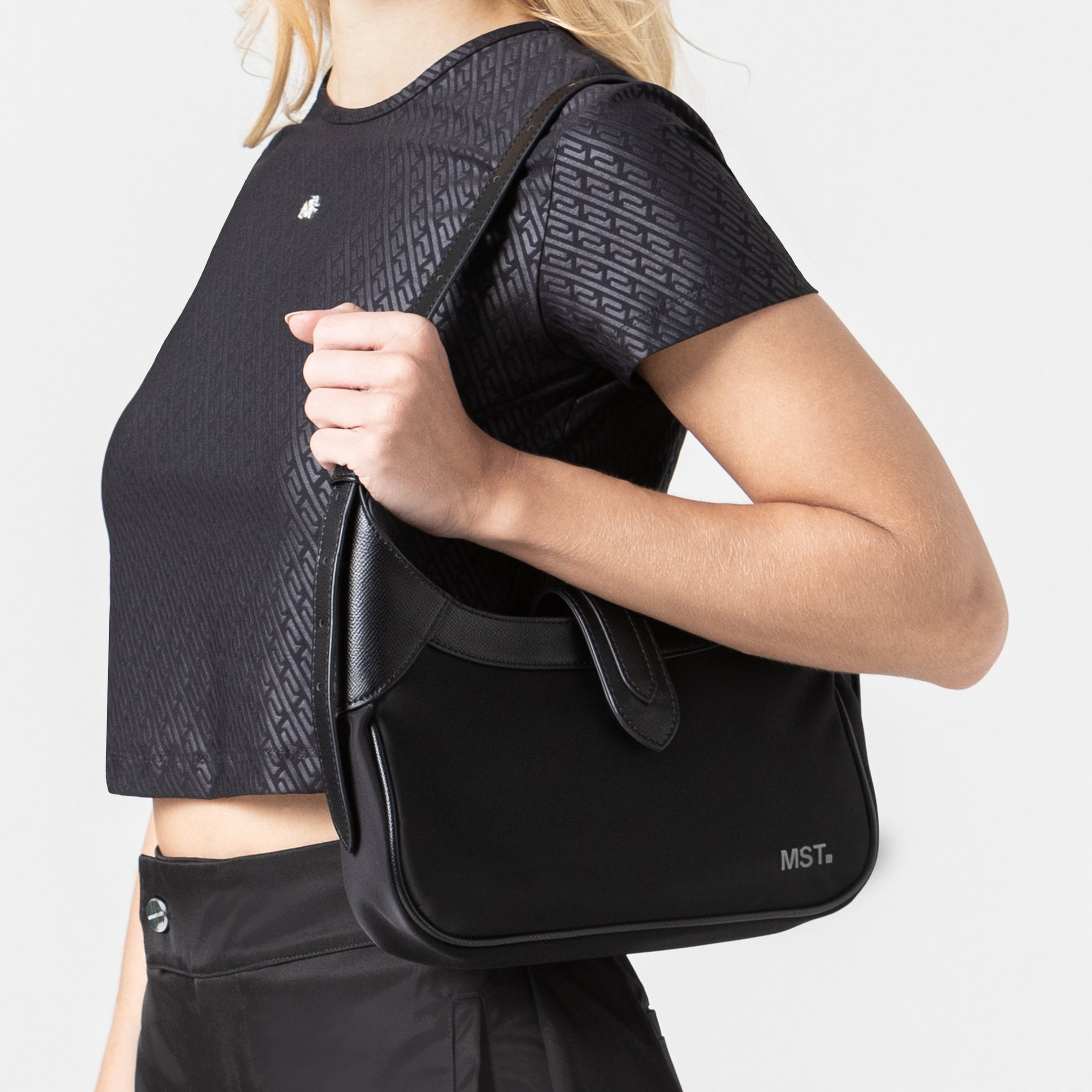 NALA HANDLE BAG WOMEN BLACK
