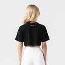 CANELA CROP TOP WOMEN BLACK