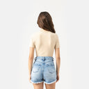 QUINNIE T-SHIRT WOMEN IRISH CREAM