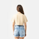 NASHI CROP TOP WOMEN IRISH CREAM