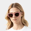 MSS2402-C8-53 MAIA SUNGLASSES WOMEN ROSE SHINY GOLD SOLID BROWN