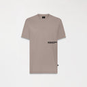 APPLEJACK T-SHIRT MEN TAUPE GRAY
