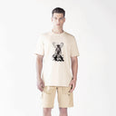 ARNSTEY T-SHIRT MEN MOONBEAM