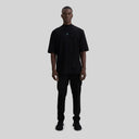 BARCHETTA T-SHIRT OVERSIZE BLACK - Monastery