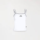 CAMISETA SIN MANGAS BORAN BLANCA FRENTE - MONASTERY 