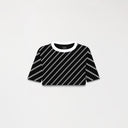 BRITANIA CROP TOP WOMEN BLACK