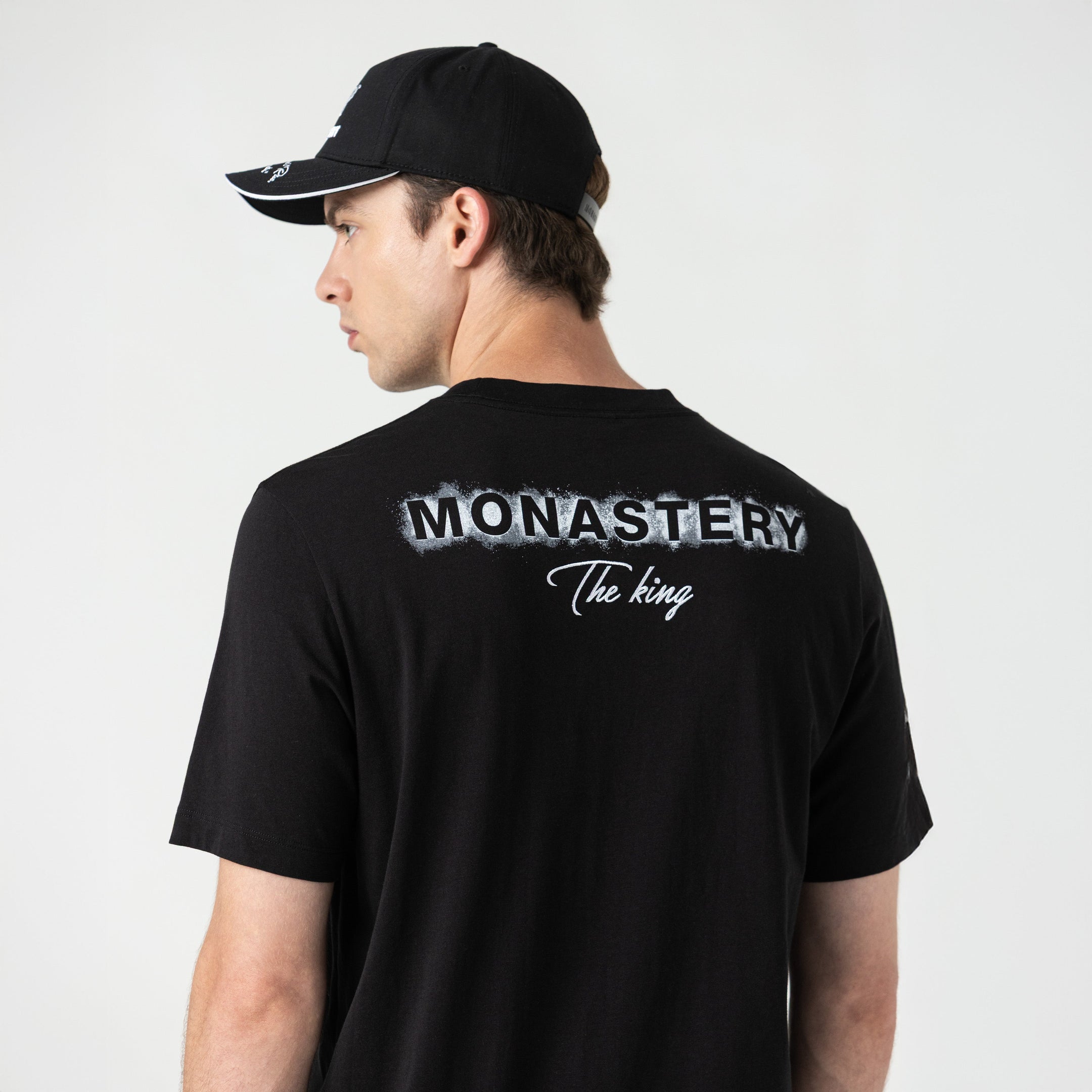 BRUNAR T-SHIRT MEN BLACK METEORITE