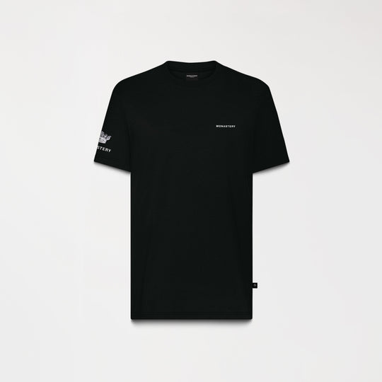 BRUNAR T-SHIRT MEN BLACK METEORITE