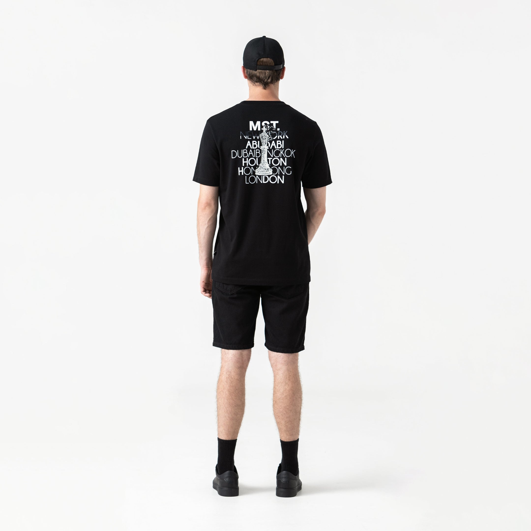 BRYNDER T-SHIRT MEN BLACK