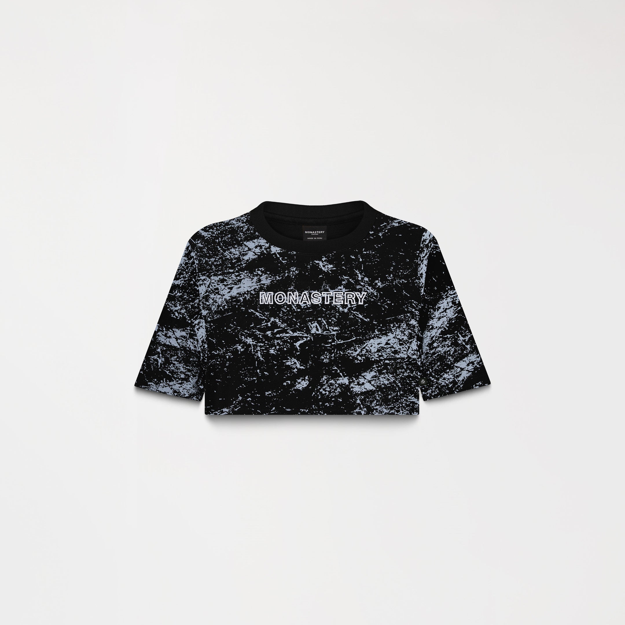 BRYNN CROP TOP WOMEN BLACK METEORITE