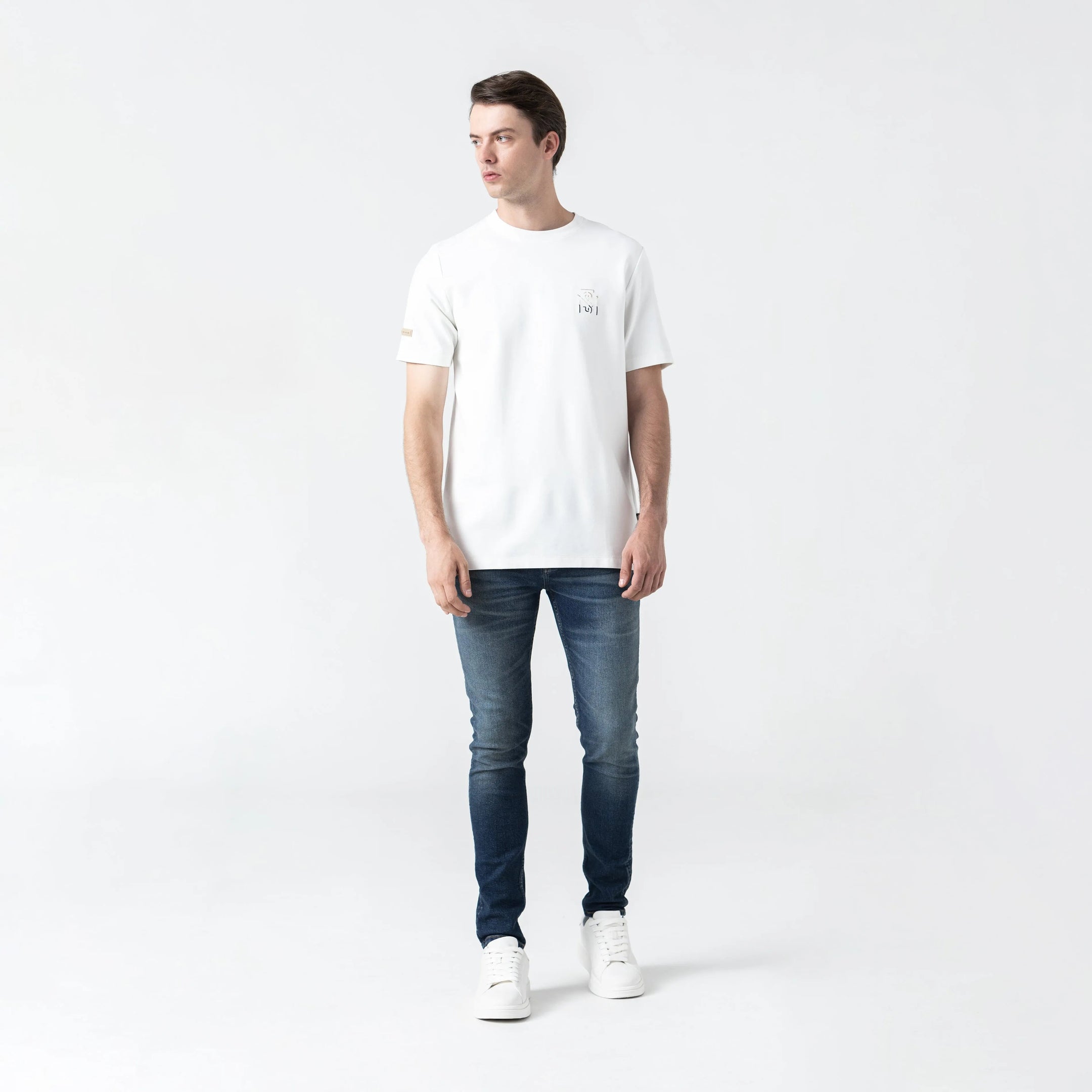 BURGO T-SHIRT MEN WHITE