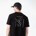 BURGO T-SHIRT MEN BLACK