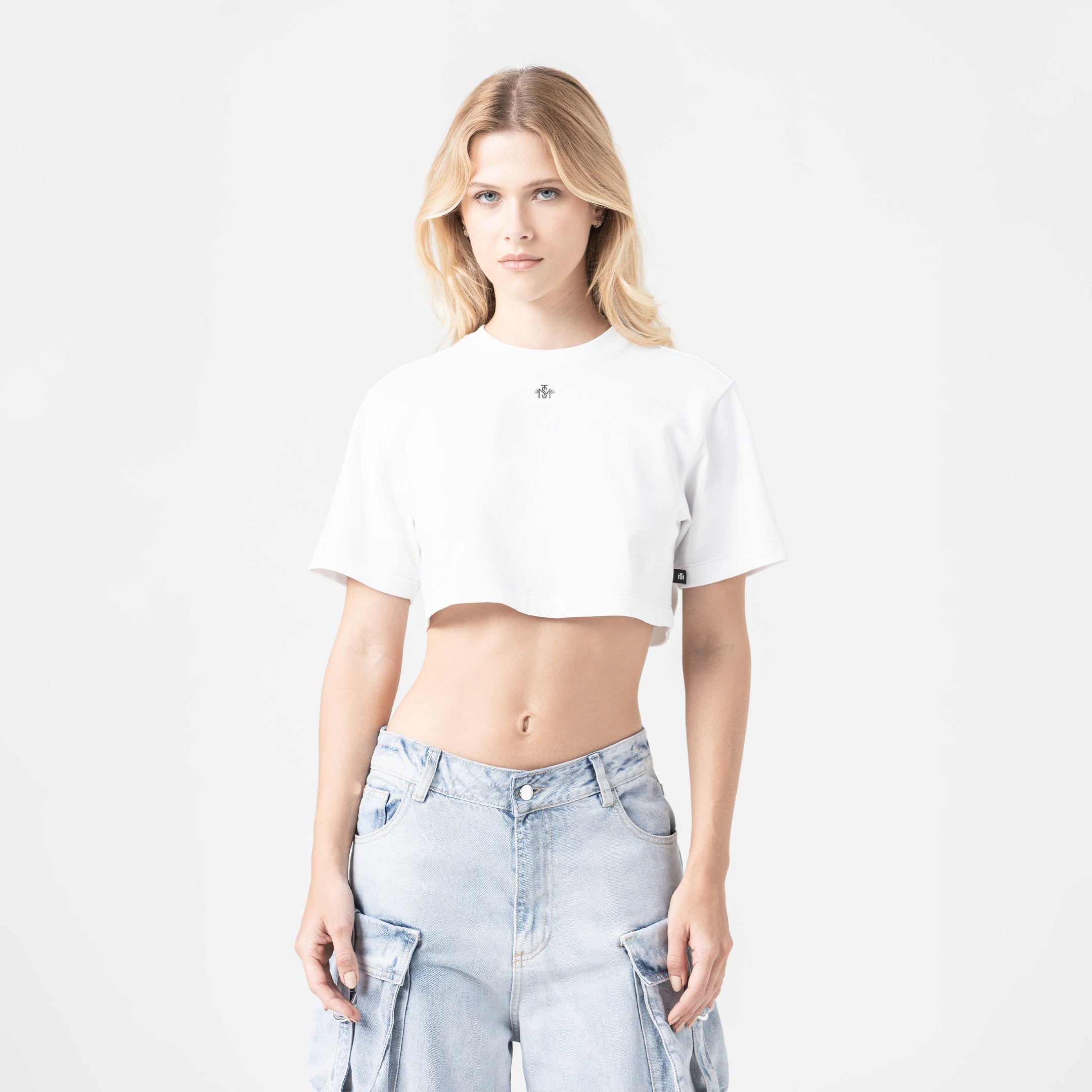 CANELA CROP TOP WOMEN WHITE