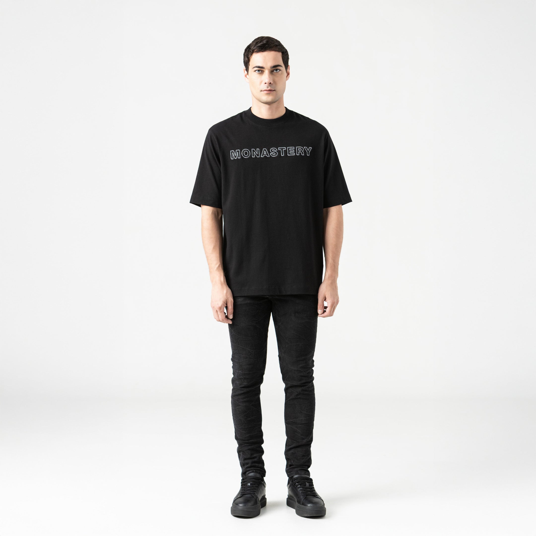 CAPONE T-SHIRT OVERSIZED MEN BLACK