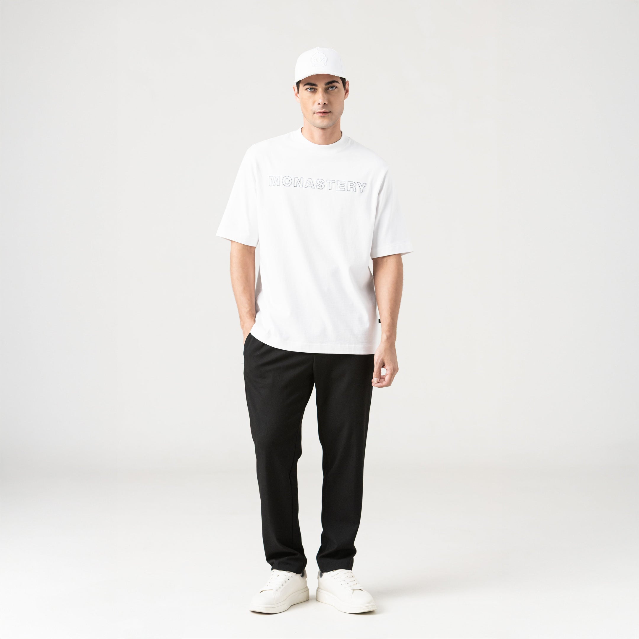 CAPONE T-SHIRT OVERSIZED MEN WHITE