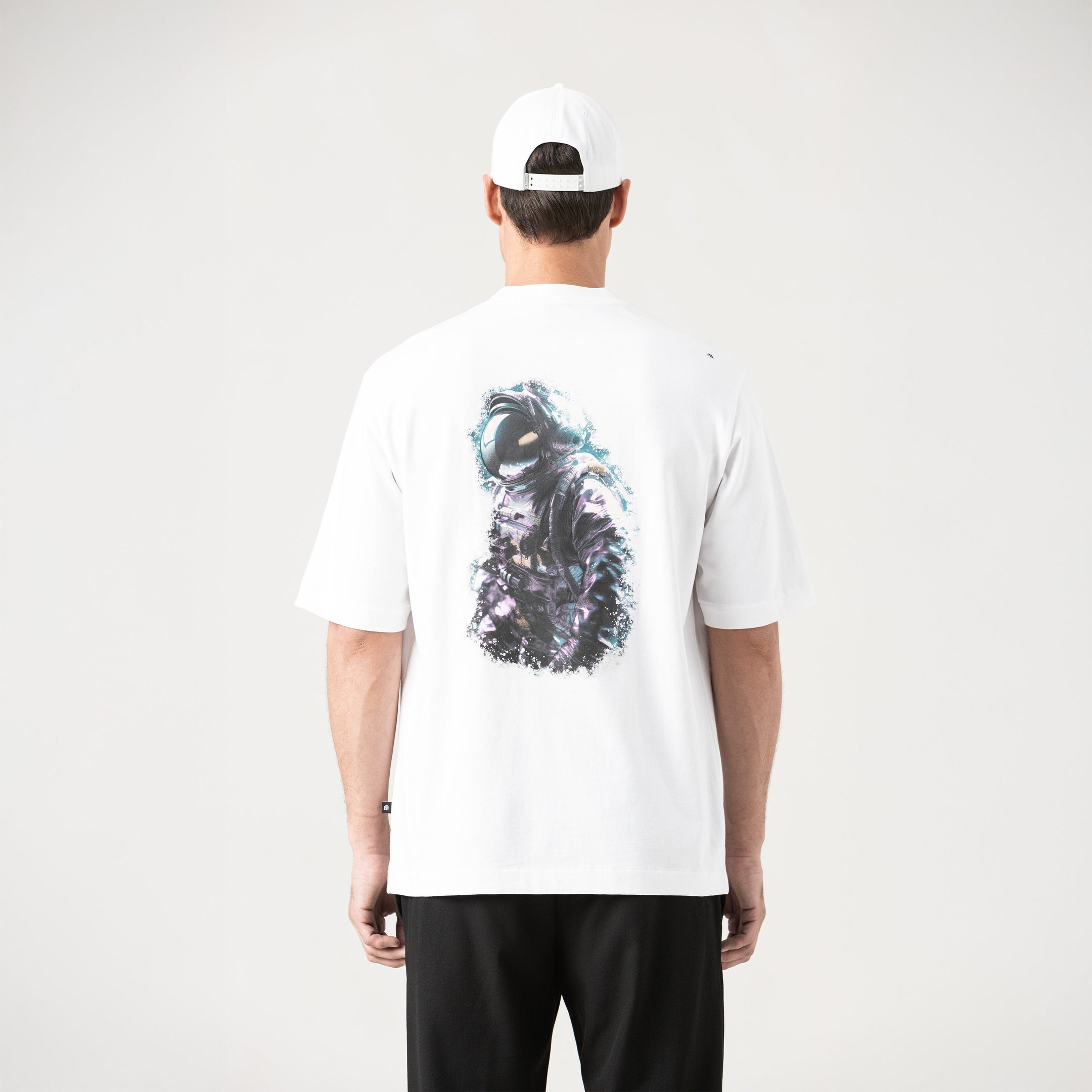 CAPONE T-SHIRT OVERSIZED MEN WHITE