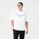 CHAINS T-SHIRT OVERSIZED MEN WHITE