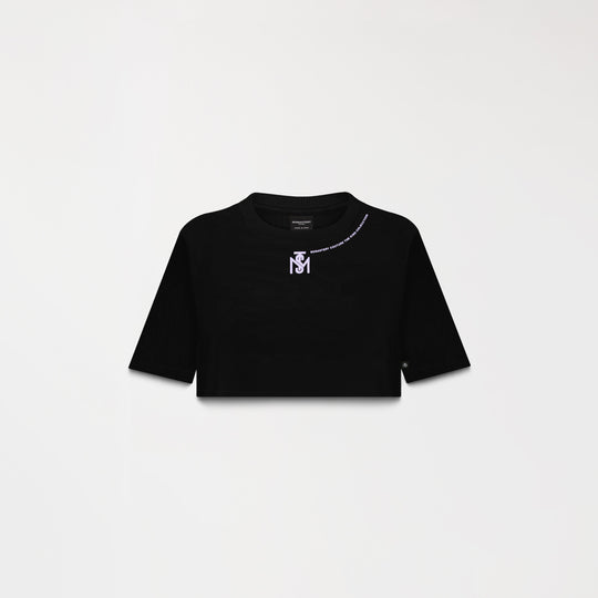 CIGAR CROP TOP WOMEN BLACK