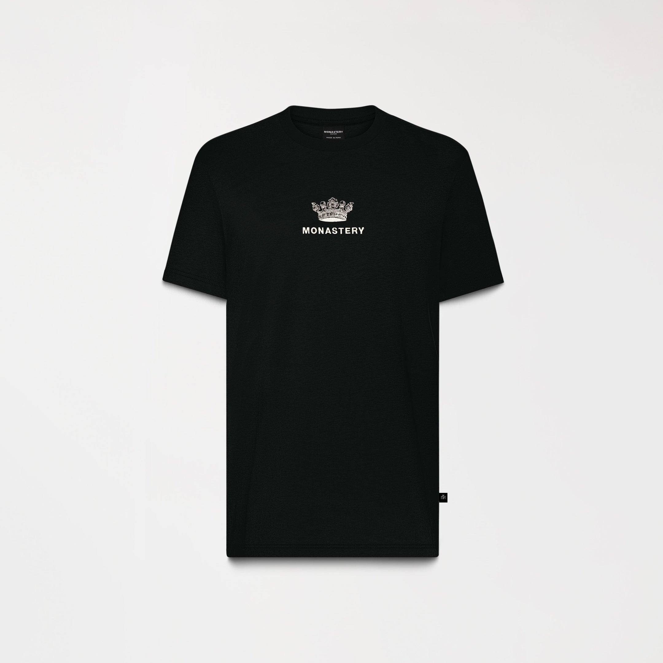 CROWN T-SHIRT MEN BLACK