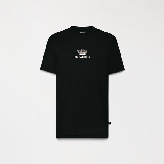 CROWN T-SHIRT MEN BLACK