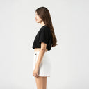 DAIWA CROP TOP WOMEN BLACK