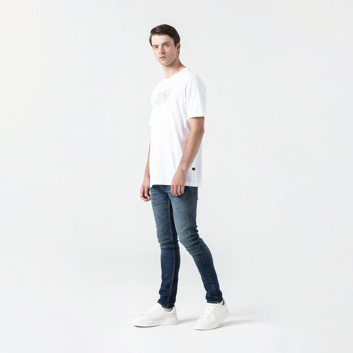 DRAYCE T-SHIRT MEN WHITE – Monastery | Tienda Oficial Guatemala