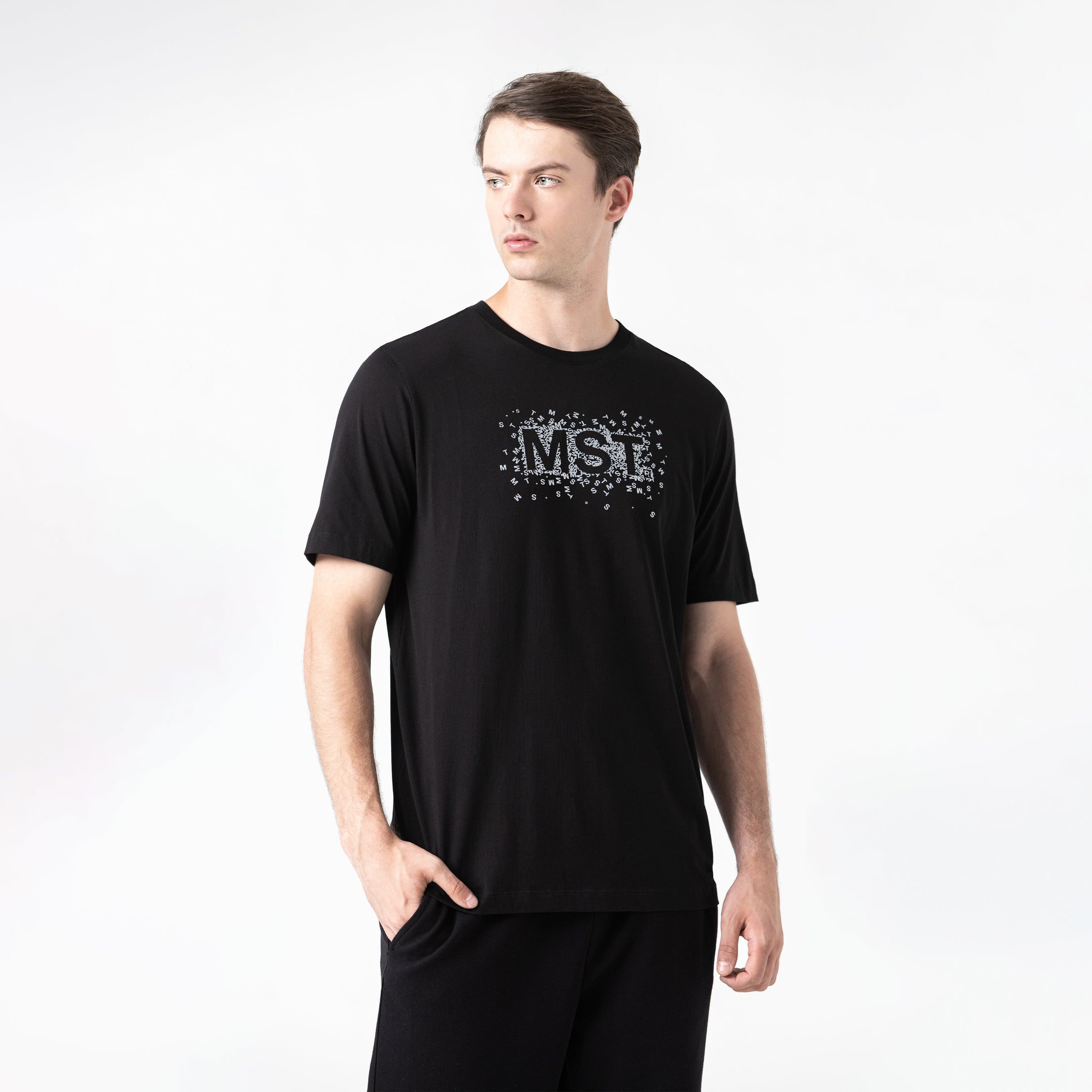 DRAYCE T-SHIRT MEN BLACK