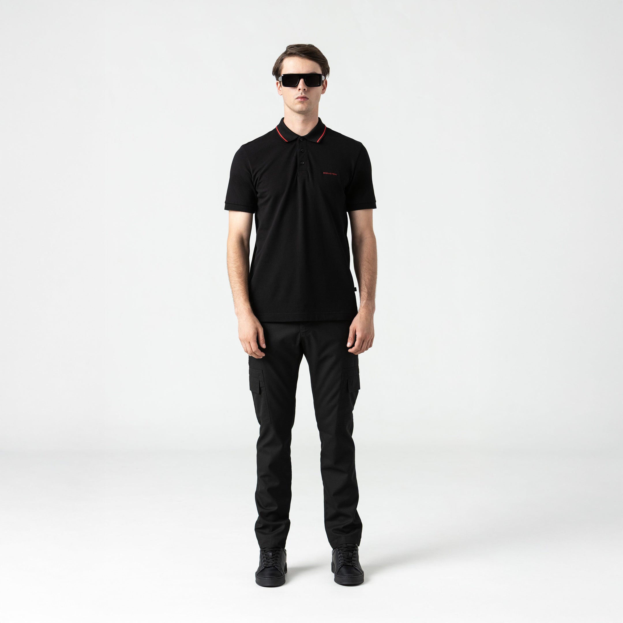 FREDRICH POLO SHIRT MEN BLACK