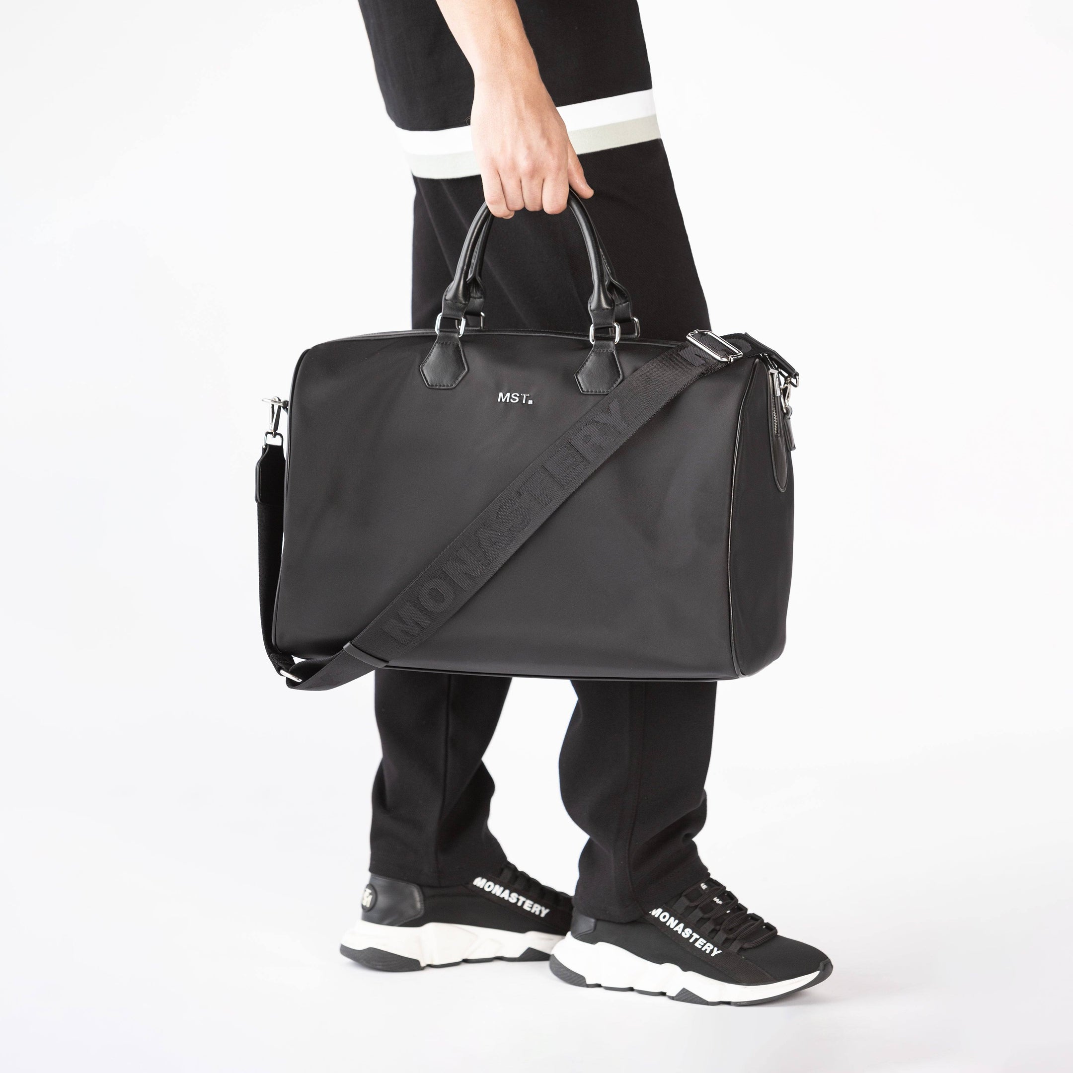 JORGEN DUFFLEBAG MEN BLACK