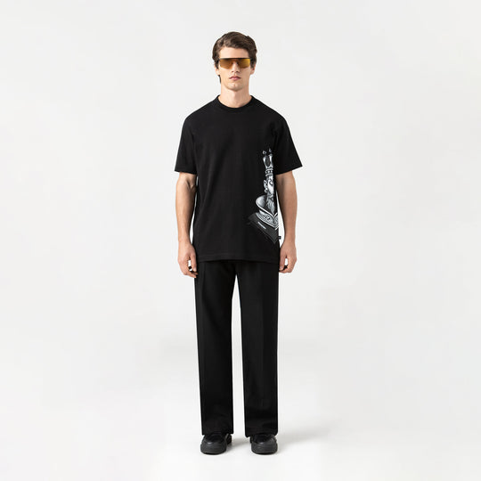 KINGSHIP T-SHIRT MEN BLACK