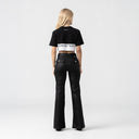 ARWEN CROP TOP WOMEN BLACK METEORITE