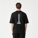 CARLIER T-SHIRT OVERSIZED MEN BLACK