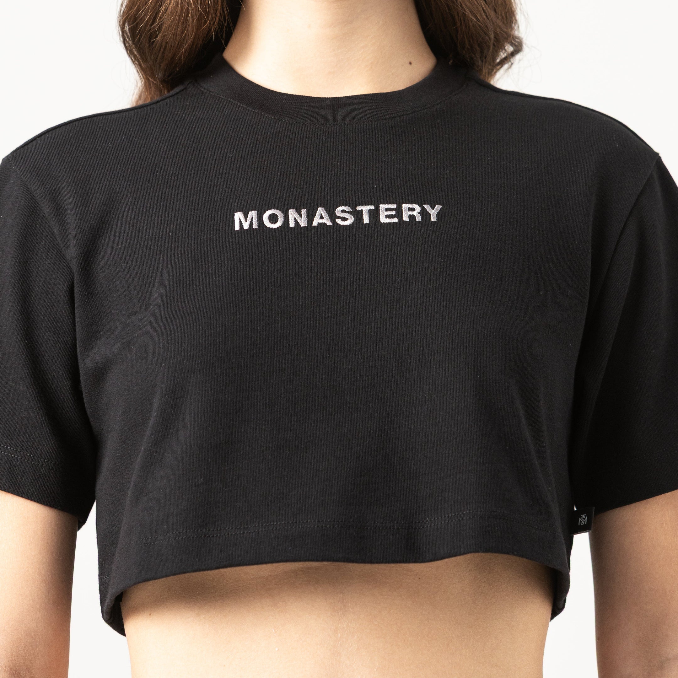 SUMMER CROP TOP WOMEN BLACK