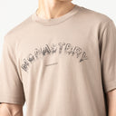 SMOKE T-SHIRT MEN TAUPE GRAY