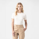 AKBAR T-SHIRT WOMEN WHITECAP GRAY