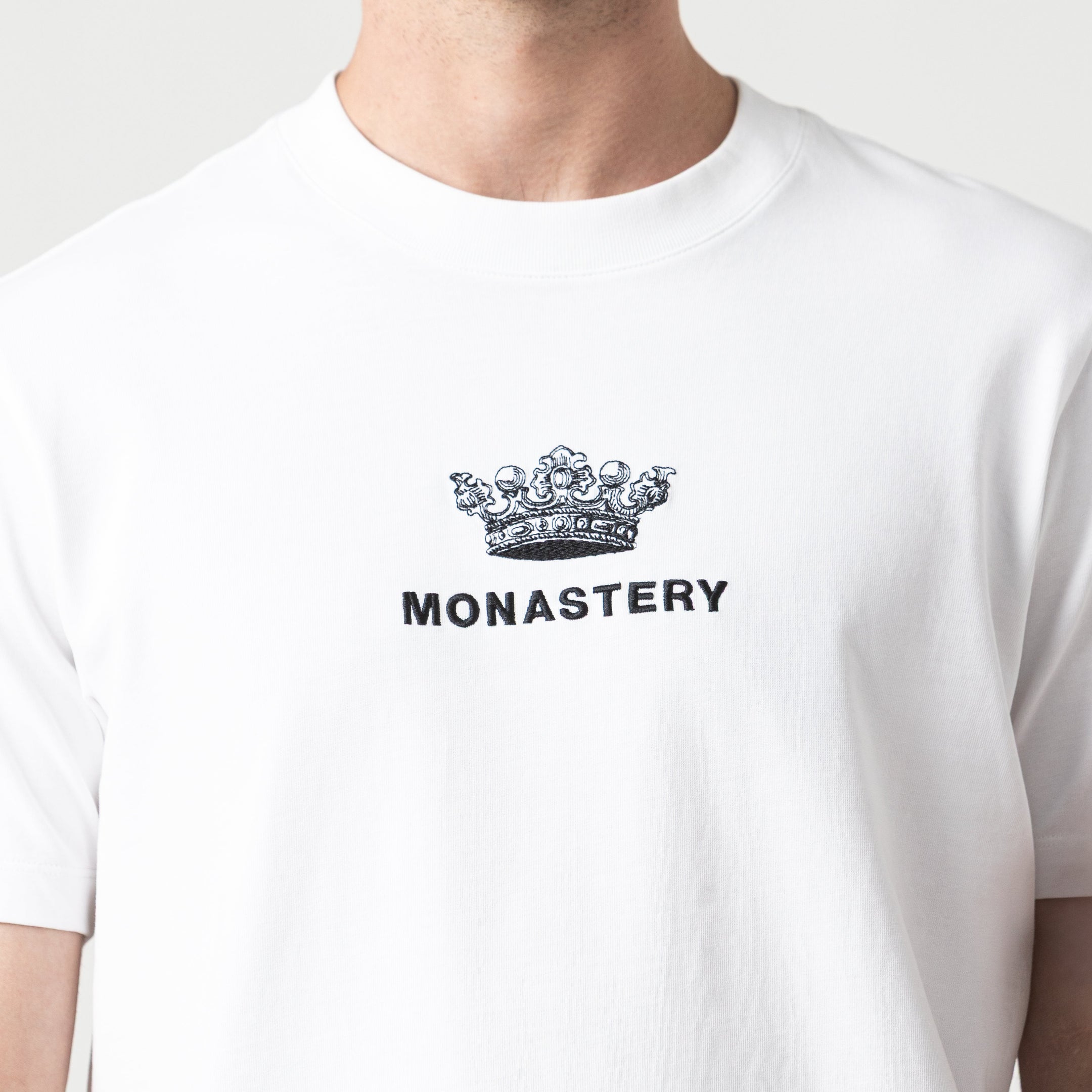 CROWN T-SHIRT MEN WHITE