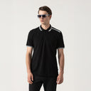 SAMUR POLO SHIRT MEN BLACK