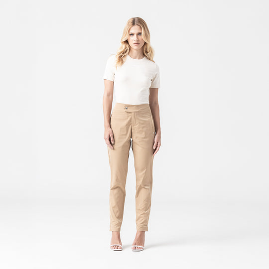 AKBAR T-SHIRT WOMEN WHITECAP GRAY