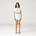 BRITANIA CROP TOP WOMEN WHITE