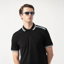 SAMUR POLO SHIRT MEN BLACK