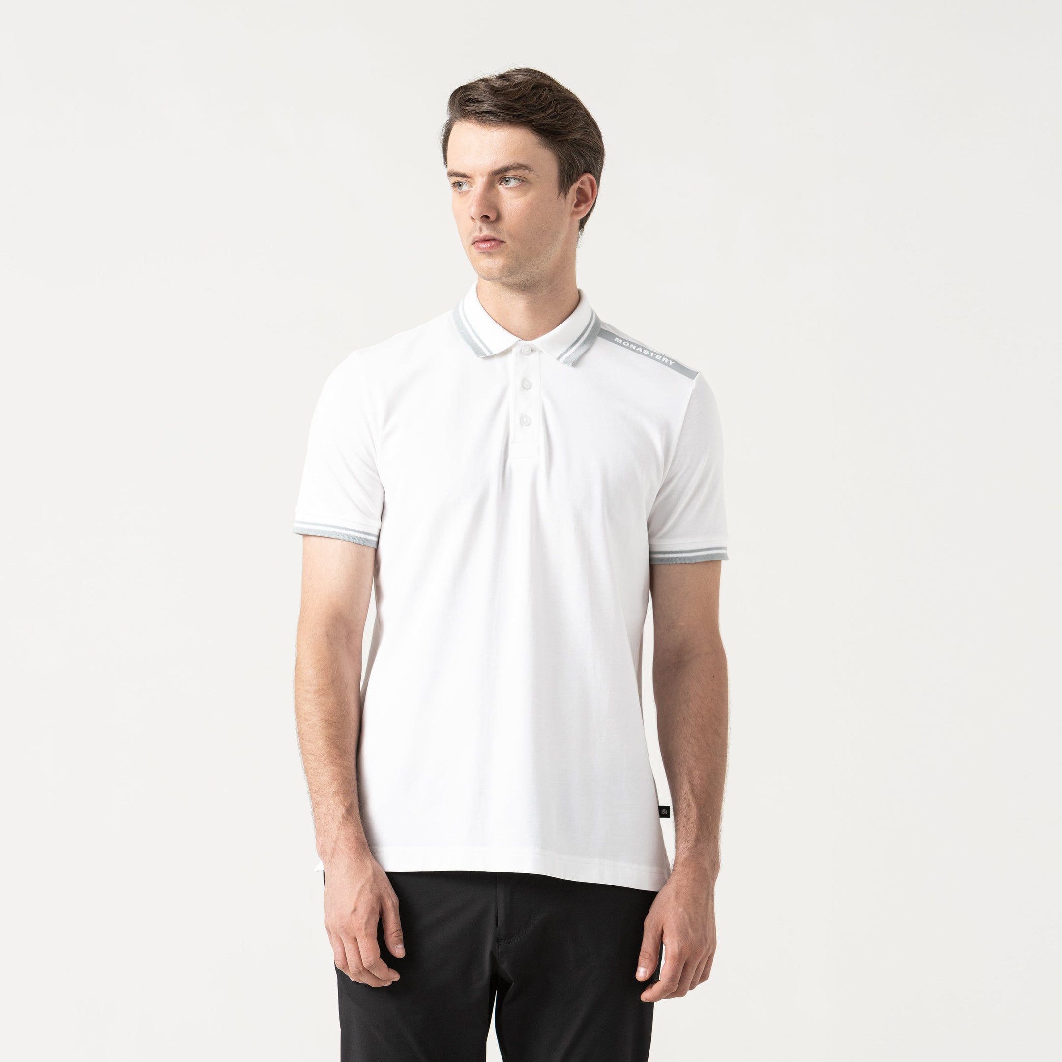 SAMUR POLO SHIRT MEN WHITE