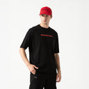 VALENCIA RED T-SHIRT MEN BLACK