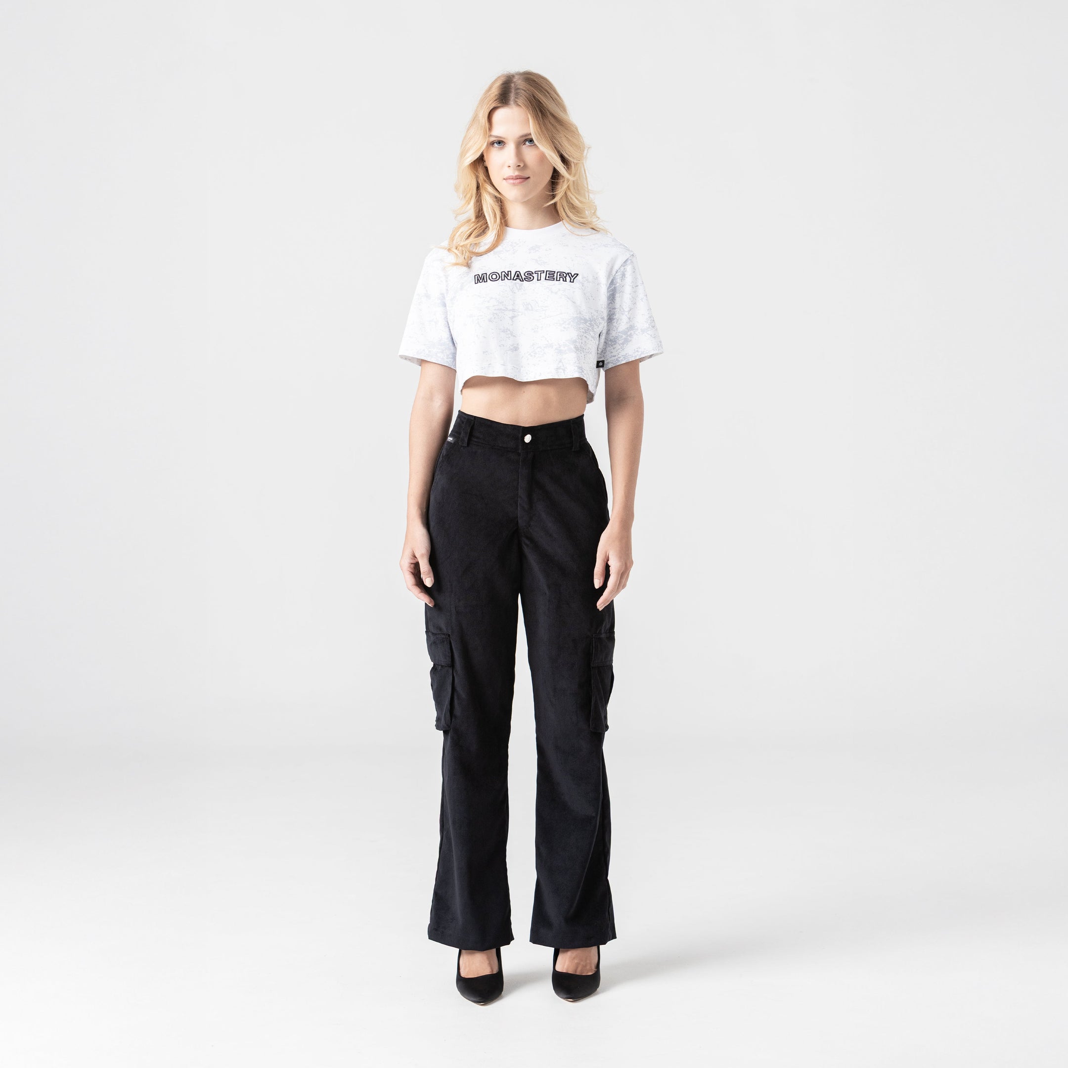 BRYNN CROP TOP WOMEN LUCENT WHITE