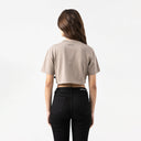 LEIRE CROP TOP WOMEN TAUPE GRAY