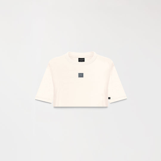 NAIA CROP TOP WOMEN WHITECAP GRAY