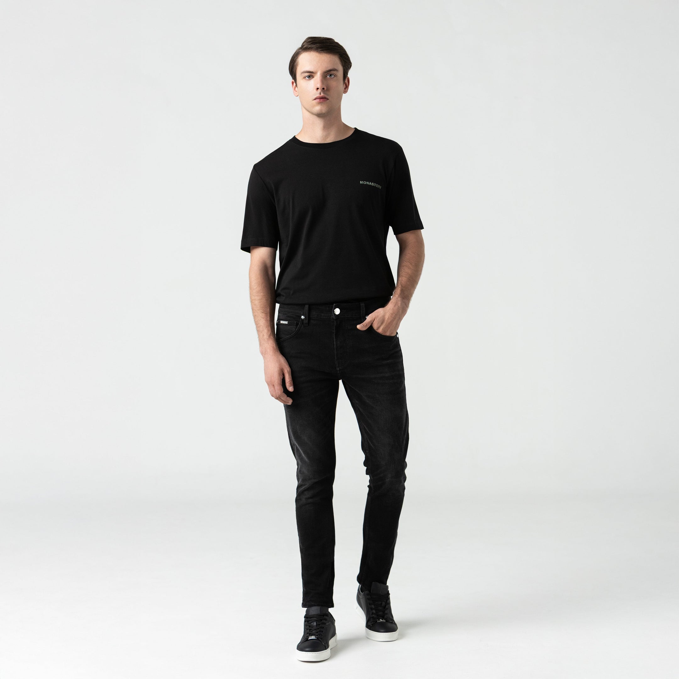 NAIM JEAN MEN BLACK