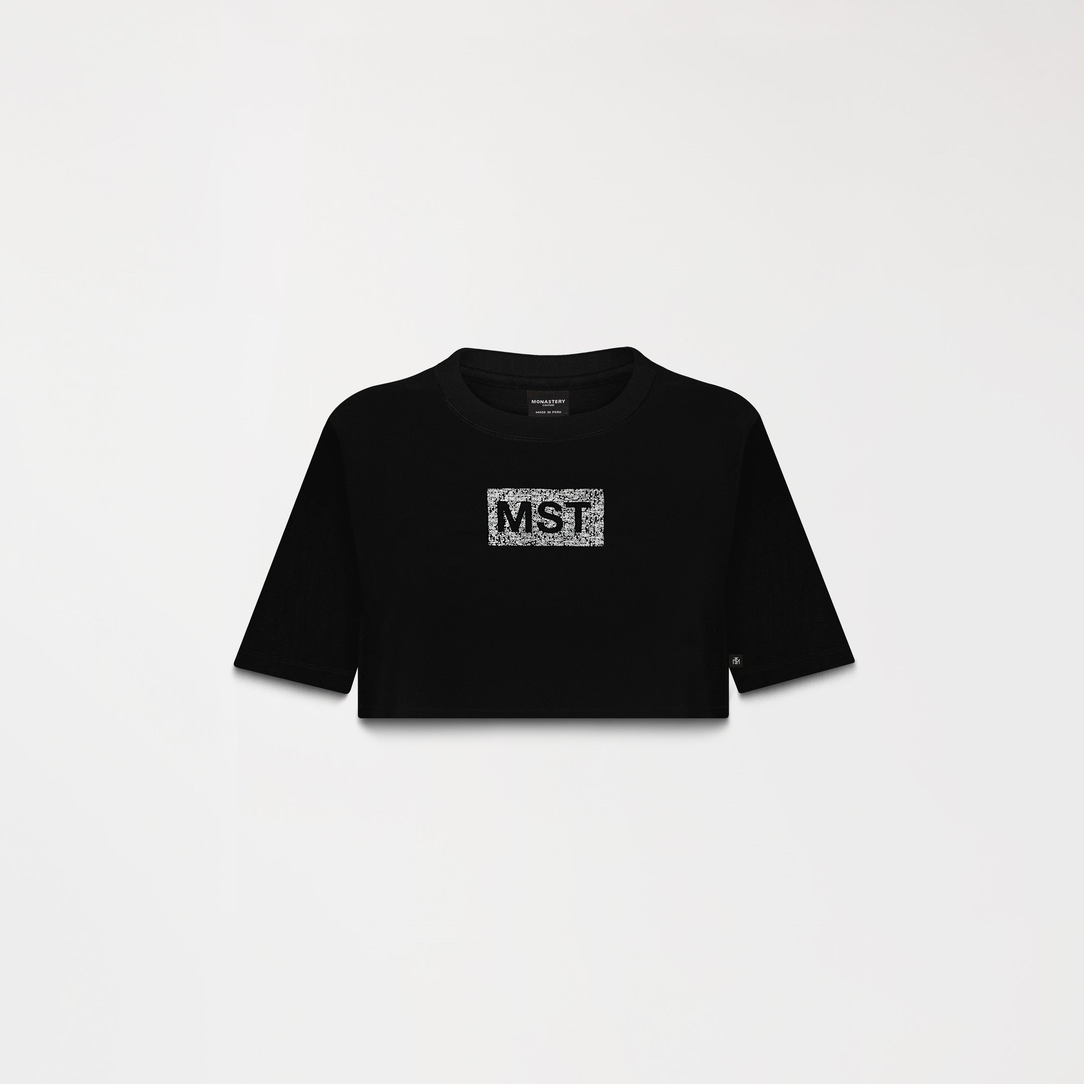 RIVER CROP TOP WOMEN BLACK